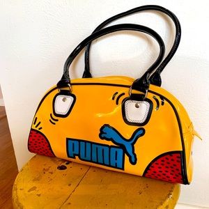 Puma Yellow Bag Keith Haring Inspired